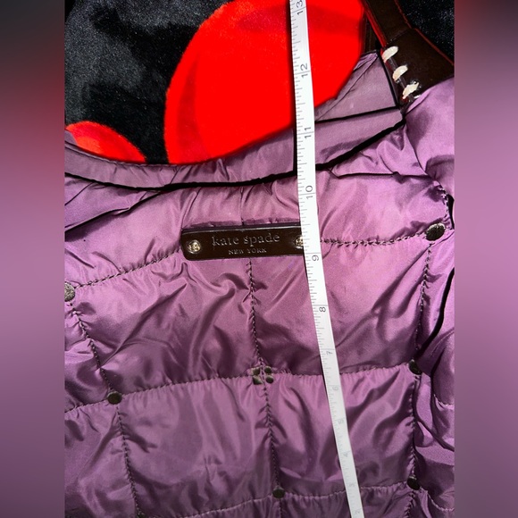 Purple Nylon Kate Spade Tote Bag Large Size - Picture 16 of 16